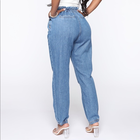 Fashion Nova Jeans - Paper Bag Style Jeans - Picture 2 of 8